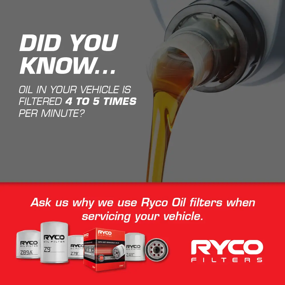 Oil and Filter Ryco